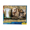 AQUARIUS Lord of the Rings 1000 Piece Jigsaw Puzzle for Adults - Movie Triptych LOTR Merchandise 20"x28" Tolkien Collectible Gift