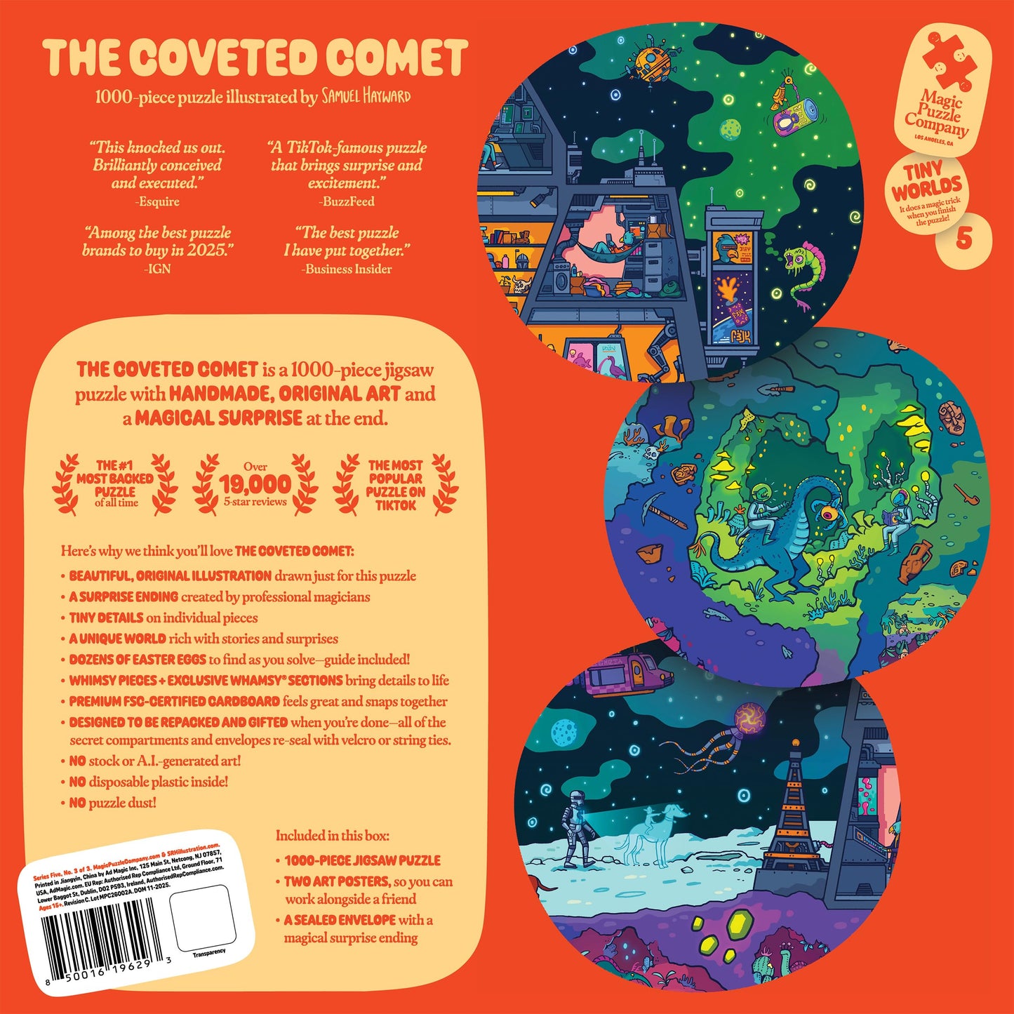 The Coveted Comet • 1000-Piece Puzzle by Magic Puzzle Company • Series 5