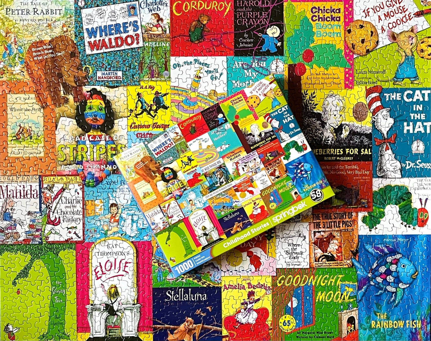 Springbok Childhood Stories 1000 Piece Jigsaw Puzzle for Adults