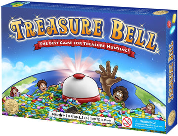 Mind Inventions Treasure Bell | Best Math Game for Kids | Ages 5+ | 2-5 Players | 15-45min Playtime