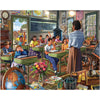 White Mountain 1000 Piece Jigsaw Puzzle Retro Childhood, Vintage Classroom