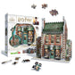 Wrebbit3D Harry Potter 3D Puzzle Model of Borgin and Burkes | Diagon Alley Collection |270 Jigsaw Puzzle Pieces | Build and Journey Through