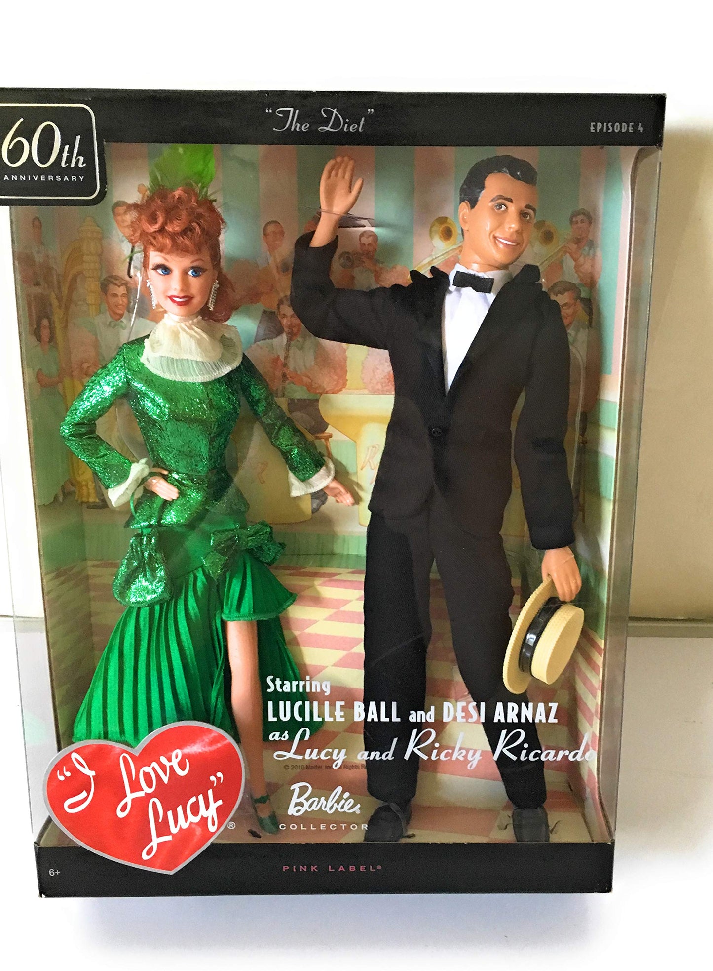 Barbie Collector "I Love Lucy" Lucy and Ricky Doll Giftset
