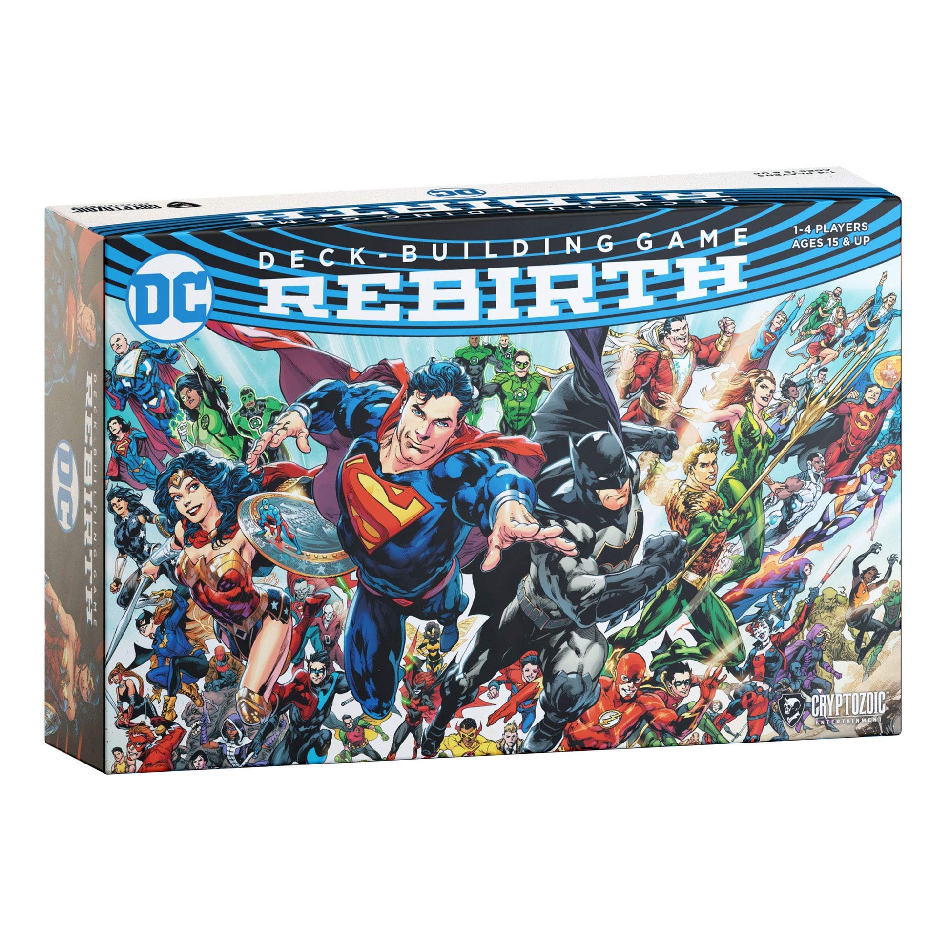 DC Deck Building Game: Rebirth - Multiple Campaign Scenarious with Unique Gameplay and Cards - Features Iconic DC Universe Location - Compatible