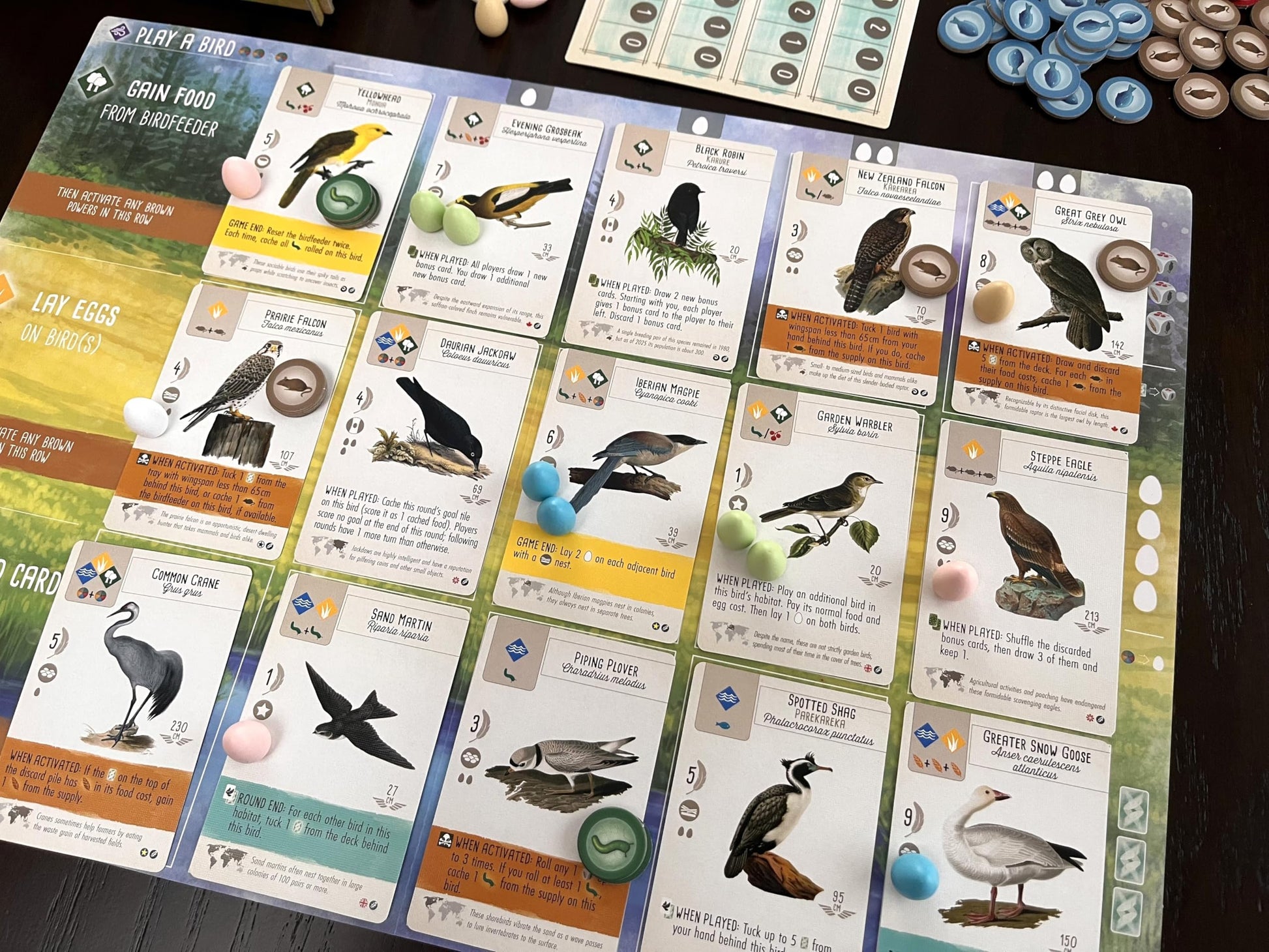 Stonemaier Games: Wingspan Fan-Designed Bird Promo Packs | 150 New Birds Designed by Fans Using Powers from Base Game & Expansions | Art Consistent