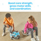 hand2mind Blue Speedway Racer Scooter Board, Gross Motor Toys, Ages 5+
