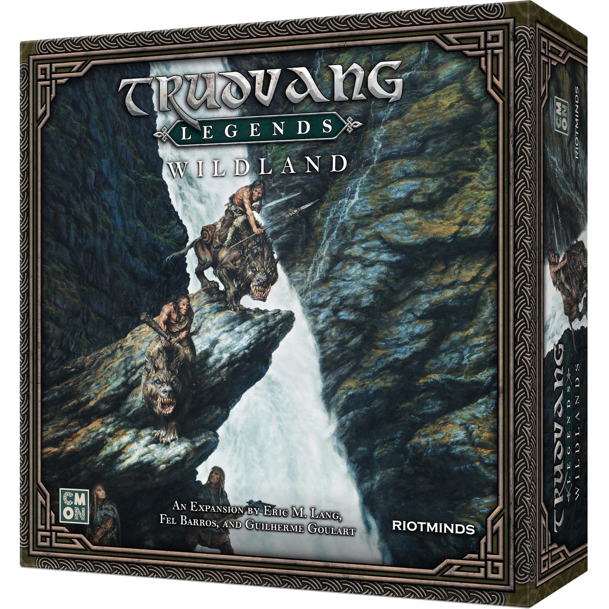 CMON Trudvang Legends: Wildland Board Game Expansion - Cooperative Storytelling Adventure, Fantasy RPG with Tabletop Miniatures for Kids & Adults