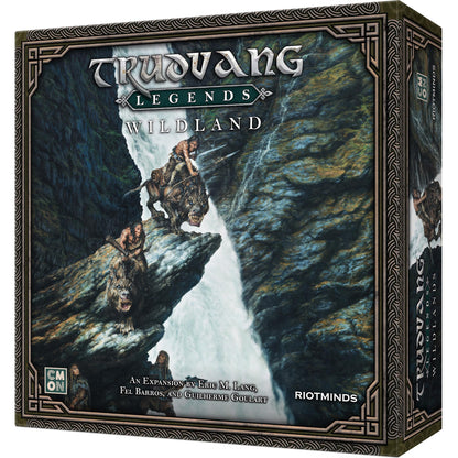 CMON Trudvang Legends: Wildland Board Game Expansion - Cooperative Storytelling Adventure, Fantasy RPG with Tabletop Miniatures for Kids & Adults