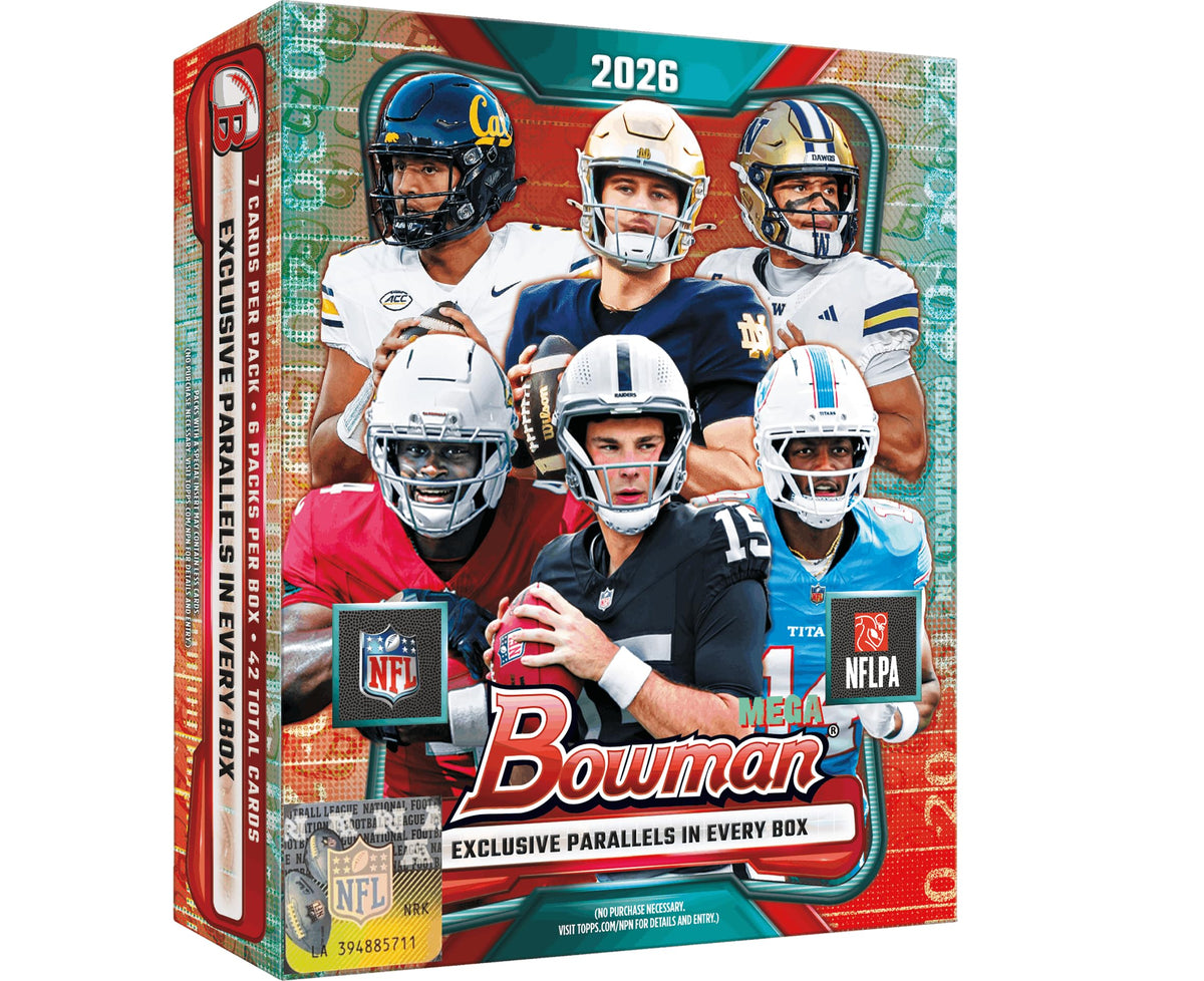 2026 Bowman Football - Factory Sealed - Mega Box