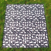 vgzyov Coloring Blanket with 24 Markers, 50x60 Inches