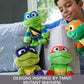 Mattel Teenage Mutant Ninja Turtles: Mutant Mayhem Leonardo Plush Toy, 8 Inch Blue Masked Soft Doll of TMNT Movie Character Leader Leo