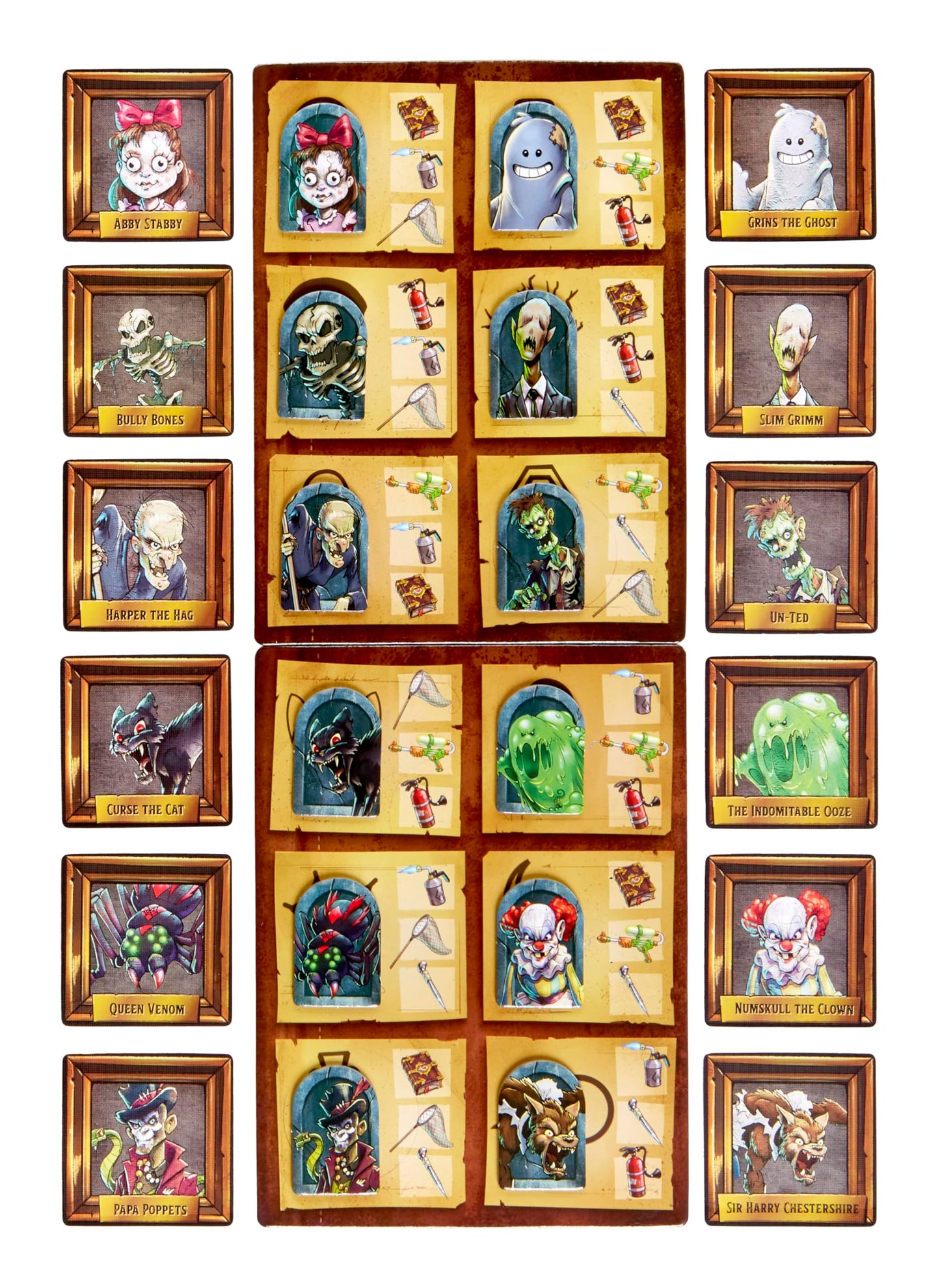 Micro Games of America™ Finders Creepers Board Game an App-Vanced™ Game - Hunt Digital Monsters with Your Phone, 2-4 Players, Ages 8+