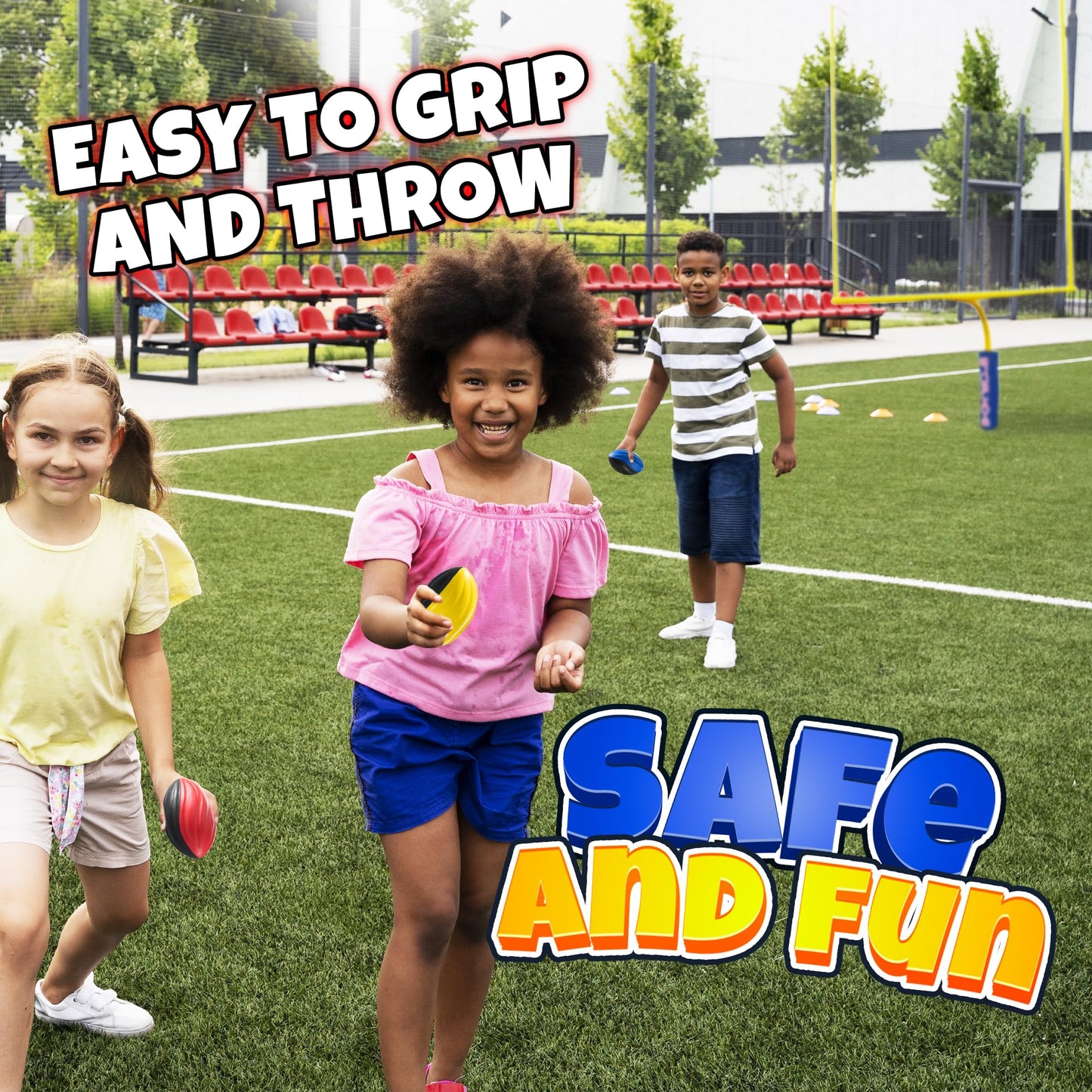 5 Inch Mini Foam Footballs (30-Pack) Spiral Toy Football Party Favors