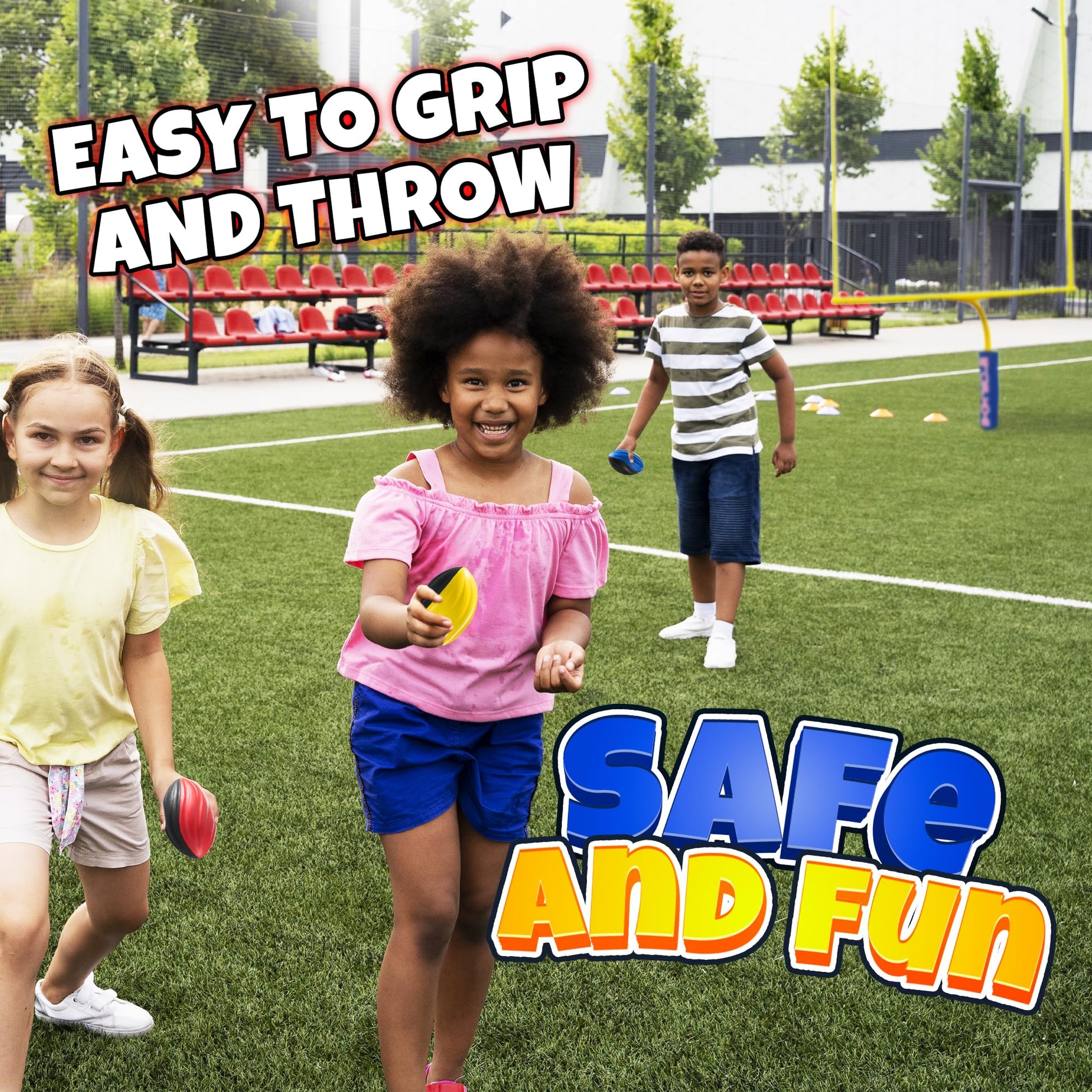 5 Inch Mini Foam Footballs (30-Pack) Spiral Toy Football Party Favors
