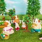 Li'l Woodzeez - The FitzMoo Cow Family - Flocked - Set of 7 Collectible Posable Cow Figures - Pretend Play Doll Figures - Gift Toy for Kids Age 3+