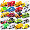 JOYIN 20PCS Die Cast Pull Back Cars, Metal Toy Cars, Car Toys Bulk, Vehicle Set for Toddlers, Kids Party Favors, Cake Toppers, Stocking Stuffers, Race