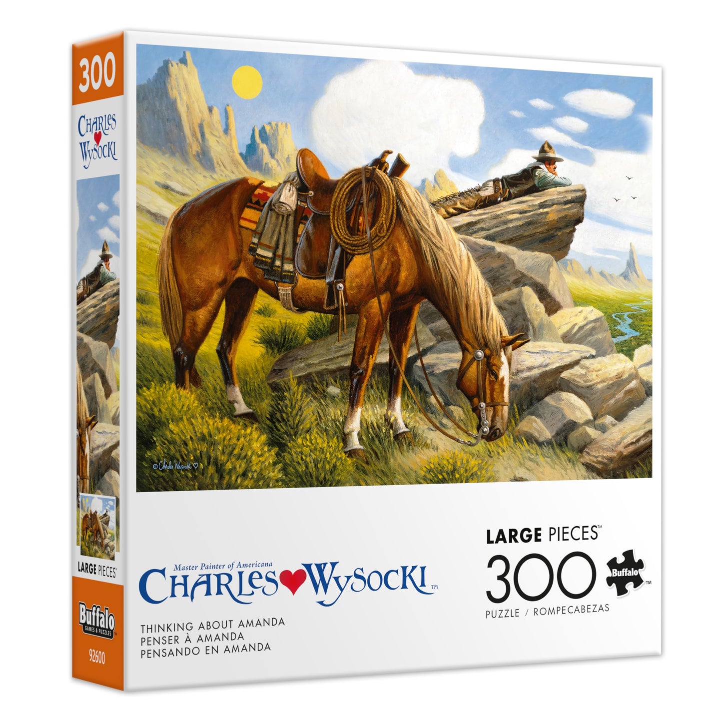 Buffalo Games - Charles Wysocki - Thinking About - 300 Large Piece Puzzle