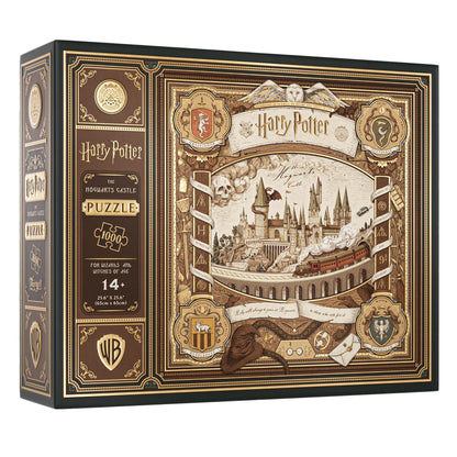 theory11 Harry Potter Jigsaw Puzzle - 1,000 Piece Jigsaw Puzzle - Officially Licensed Harry Potter Merchandise & Collectibles - Precision Fit