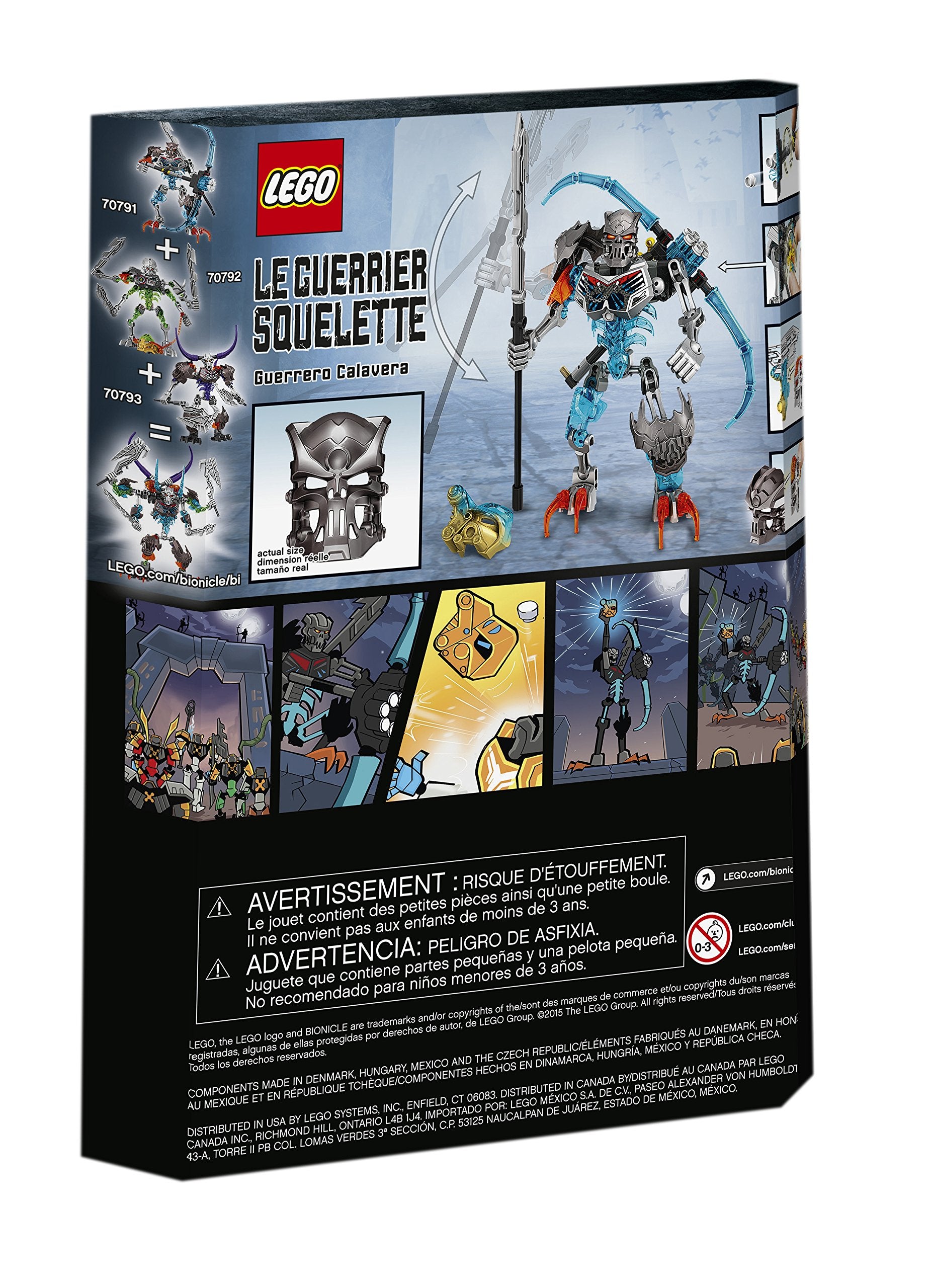 LEGO Bionicle 70791 Skull Warrior Building Kit