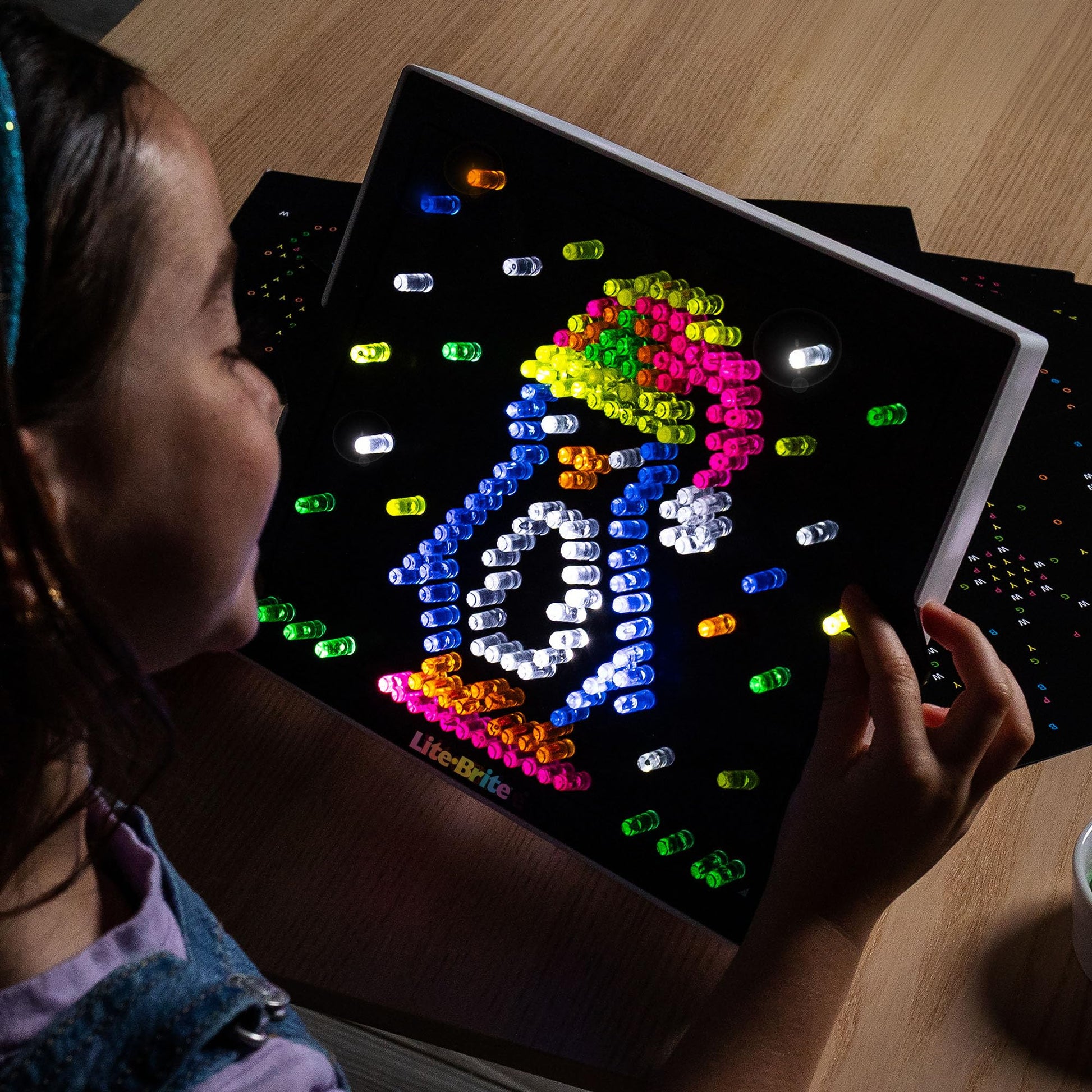 Lite Brite Ultimate Value Retro Toy, 12 Seasonal Templates, Peg Pouch, Amazon Exclusive, Light up Creative Activity Toy, Educational Stem, Gift
