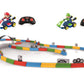 Carrera RC Mario Kart Tabletop Toy Racing Set Featuring Mario & Luigi 2.4GHz Radio Remote Control Cars for Children 6 and up - Ready to Run
