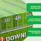 JOYIN 2 PCS Football Table Cover (54“*72") for Football Party Touchdown Tablecloth, Game Day Table Covers, Tailgate Table Cover Plastic Party Supplies