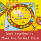 University Games Pete the Cat Pizza Pie Game Green, Ages 3 years and Up