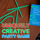 Glyphics, Creative Family Party Game, Use Shapes and Get Everyone to Guess The Words on Your Card, Fast & Fun Abstract Guessing Word Game