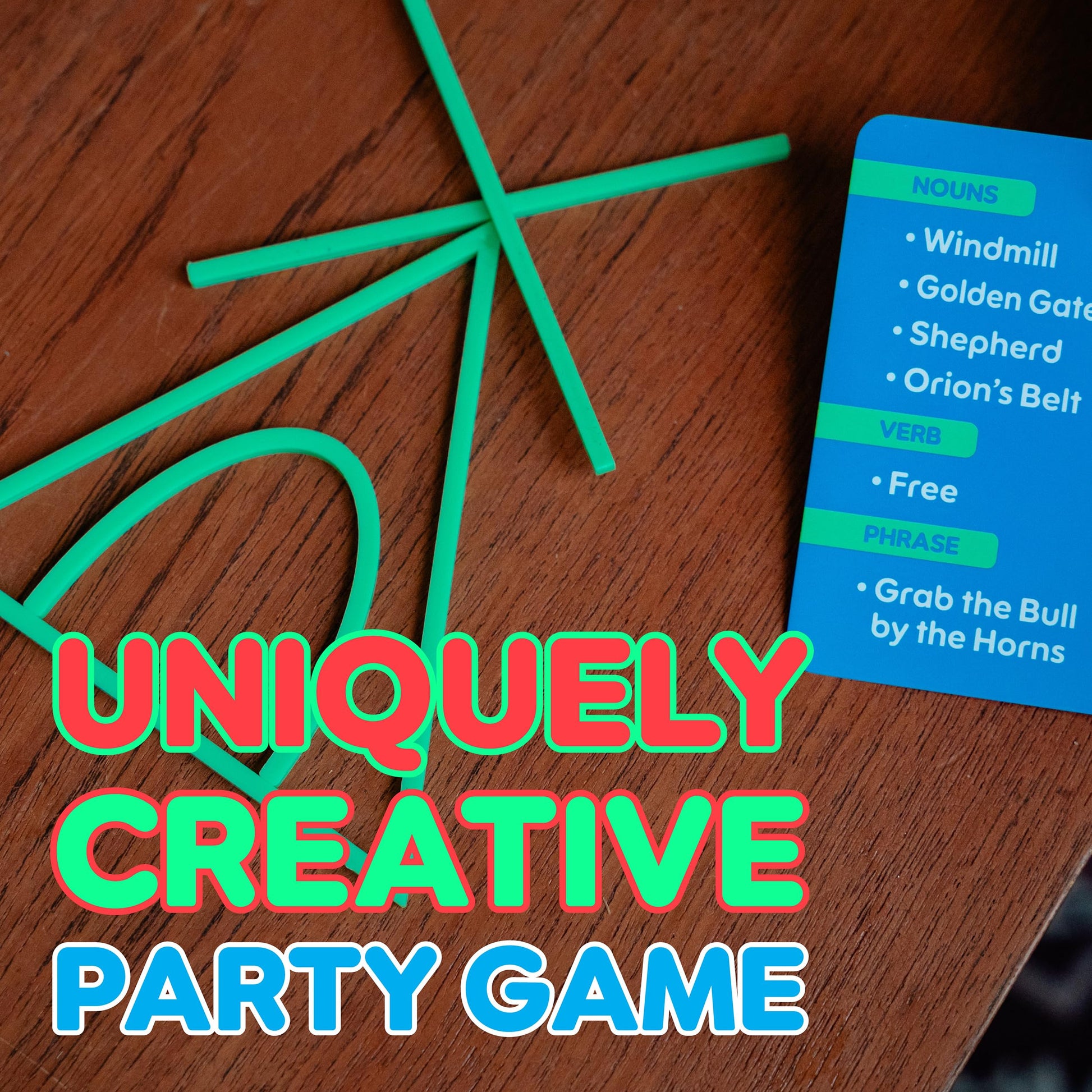 Glyphics, Creative Family Party Game, Use Shapes and Get Everyone to Guess The Words on Your Card, Fast & Fun Abstract Guessing Word Game