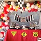 Two Fast High Chair Banner - Racing Two Birthday Party Decorations,Racing Two Birthday Highchair,Two Fast Birthday Decorations,Fast Race Car 2nd