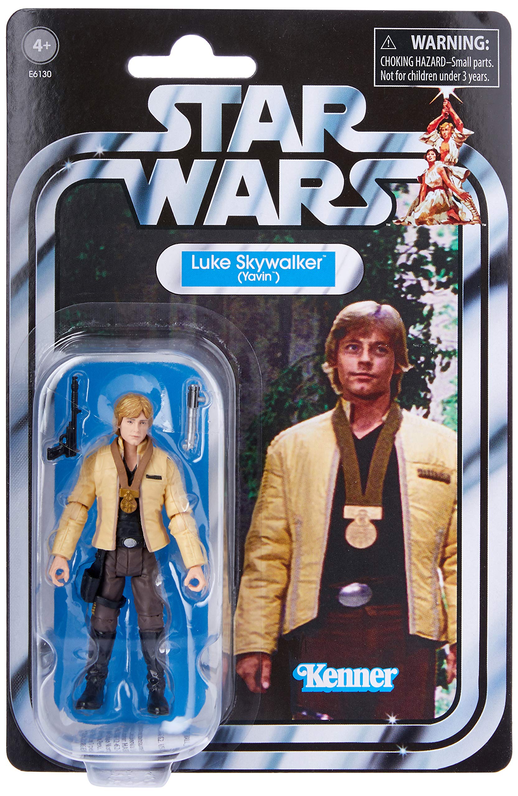 Star Wars E4 Vintage Luke Skywalker Yavin 3.75 inch Figure Exclusive