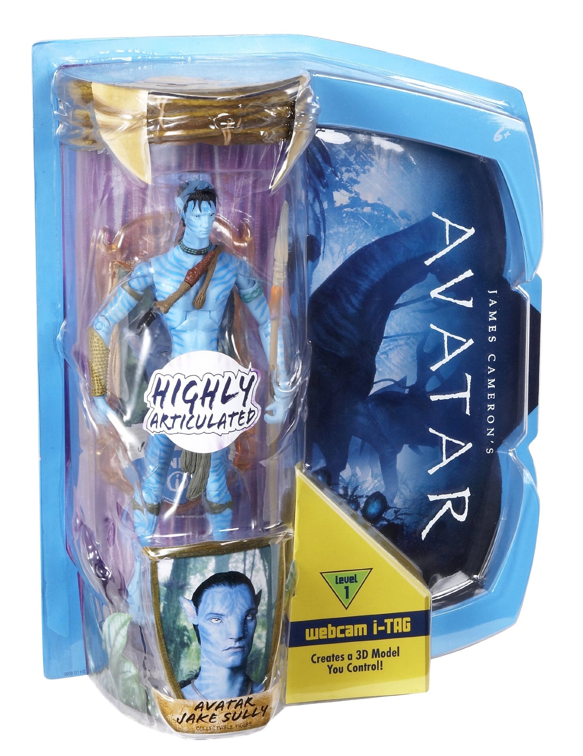 Mattel James Cameron's Avatar Movie Masters Avatar Jake Sully Figure