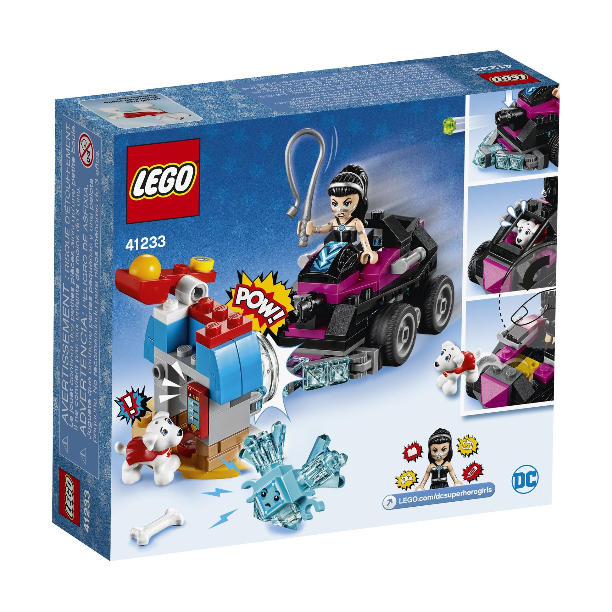 LEGO DC Super Hero Girls Lashina Tank 41233 Superhero Toy