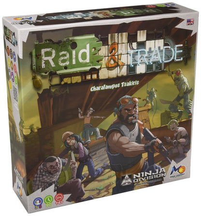 Ninja Division Raid & Trade Board Game