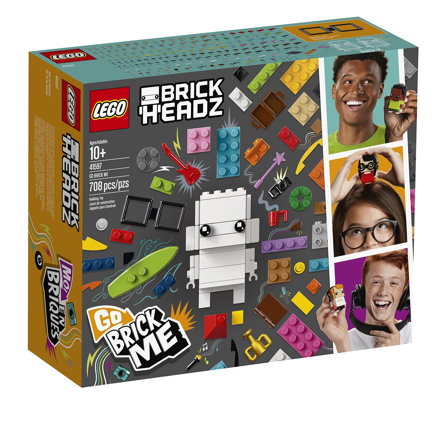 LEGO BrickHeadz Go Brick Me 41597 Building Kit (708 Piece)