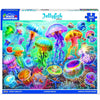 White Mountain 500 Piece Jigsaw Puzzle Beautiful Ocean Animal, Jellyfish