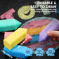 JOYIN 12 PCS Jumbo Sidewalk Chalk with 6 Colors, Washable Sidewalk Chalk for Kids, Non-Toxic School Supplies, Outdoor Games, Playground Accessories
