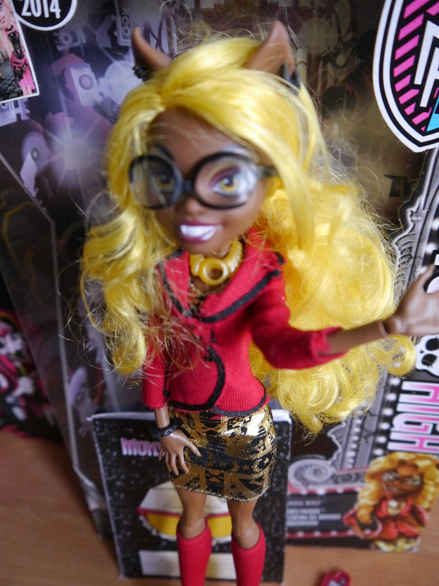 Monster High Frights, Camera, Action! Clawdia Wolf Doll
