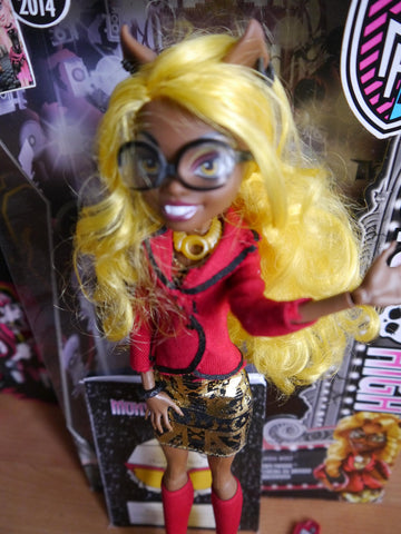 Monster High Frights, Camera, Action! Clawdia Wolf Doll