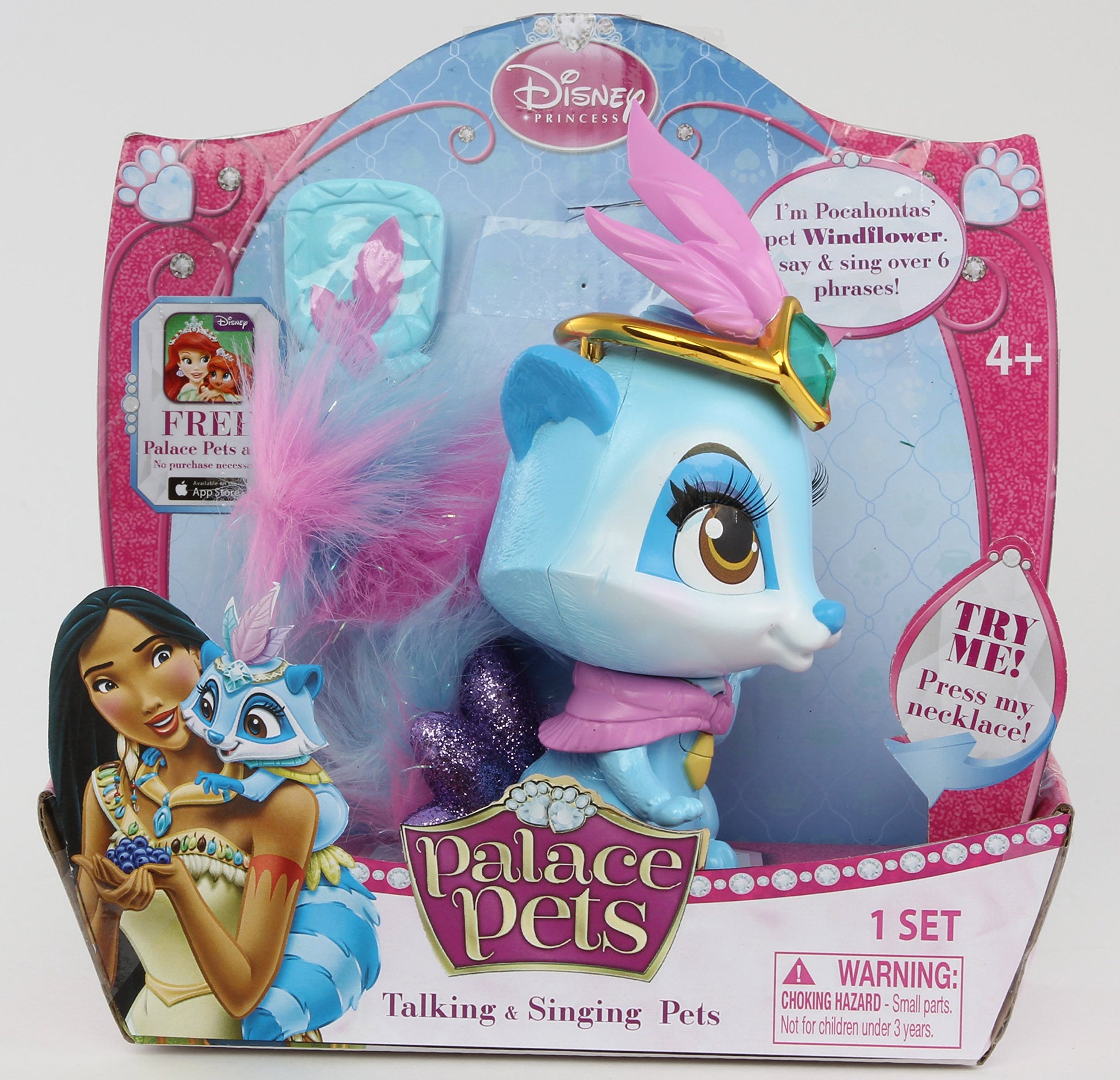 Disney Princess Palace Pets Pocahontas' Raccoon Windflower Doll
