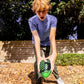Nerf Weather Blitz Foam Football for All-Weather Play - Easy-to-Hold Grips - Great for Indoor and Outdoor Games - Green