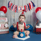 Baseball 1st Birthday Highchair Banner Boy - Boy's 1st Birthday Decorations, Cake Smash Outfit, High Chair Banner