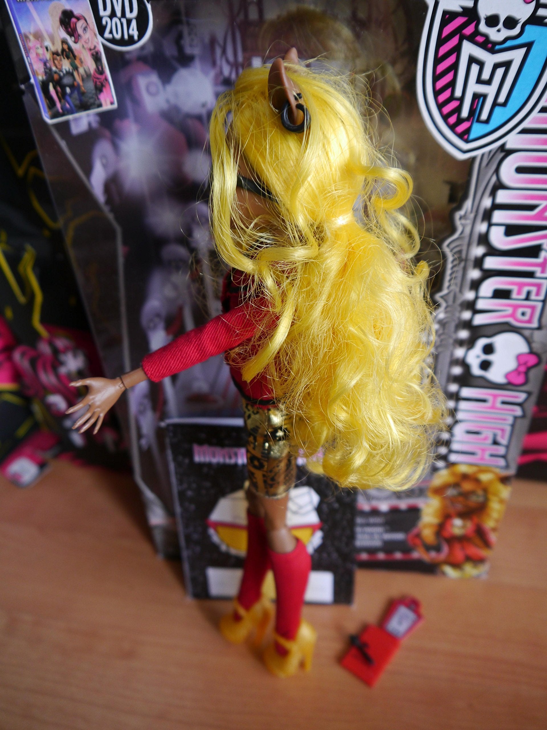 Monster High Frights, Camera, Action! Clawdia Wolf Doll
