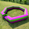 GR8FUN Inflatable Gaga Ball Pit 15FT with Built-in Fan, Blow Up Gaga Ball Pit, Portable Ball Pit for Indoor & Outdoor Use, Family Activities