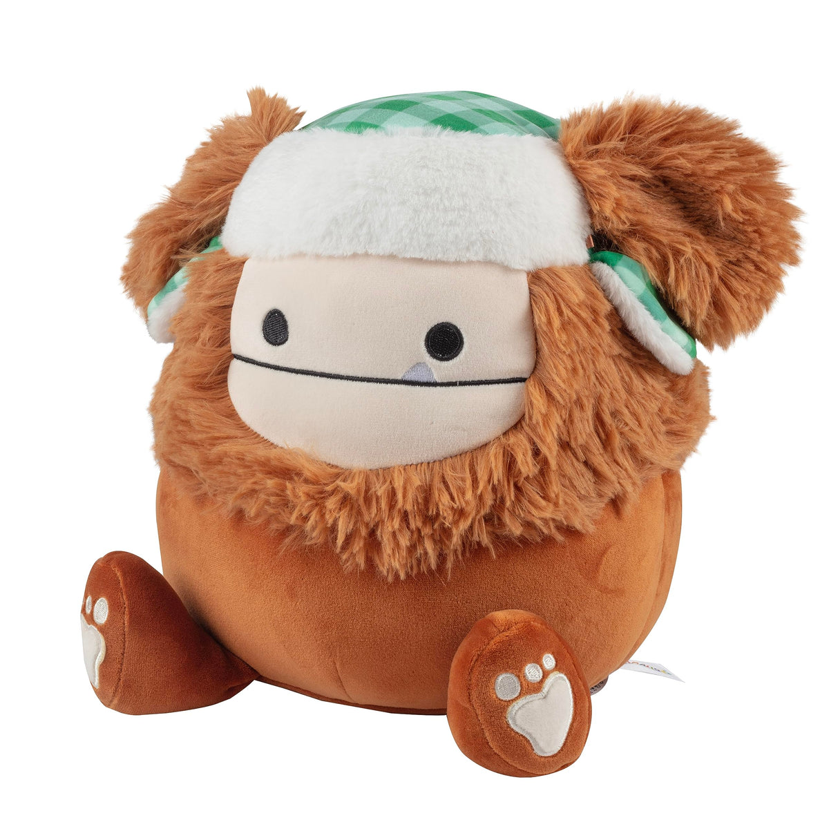 Squishmallows Original 10-Inch Benny The Bigfoot - Official Jazwares Winter Plush - Collectible Soft & Squishy Big Foot Stuffed Animal Toy - Add to