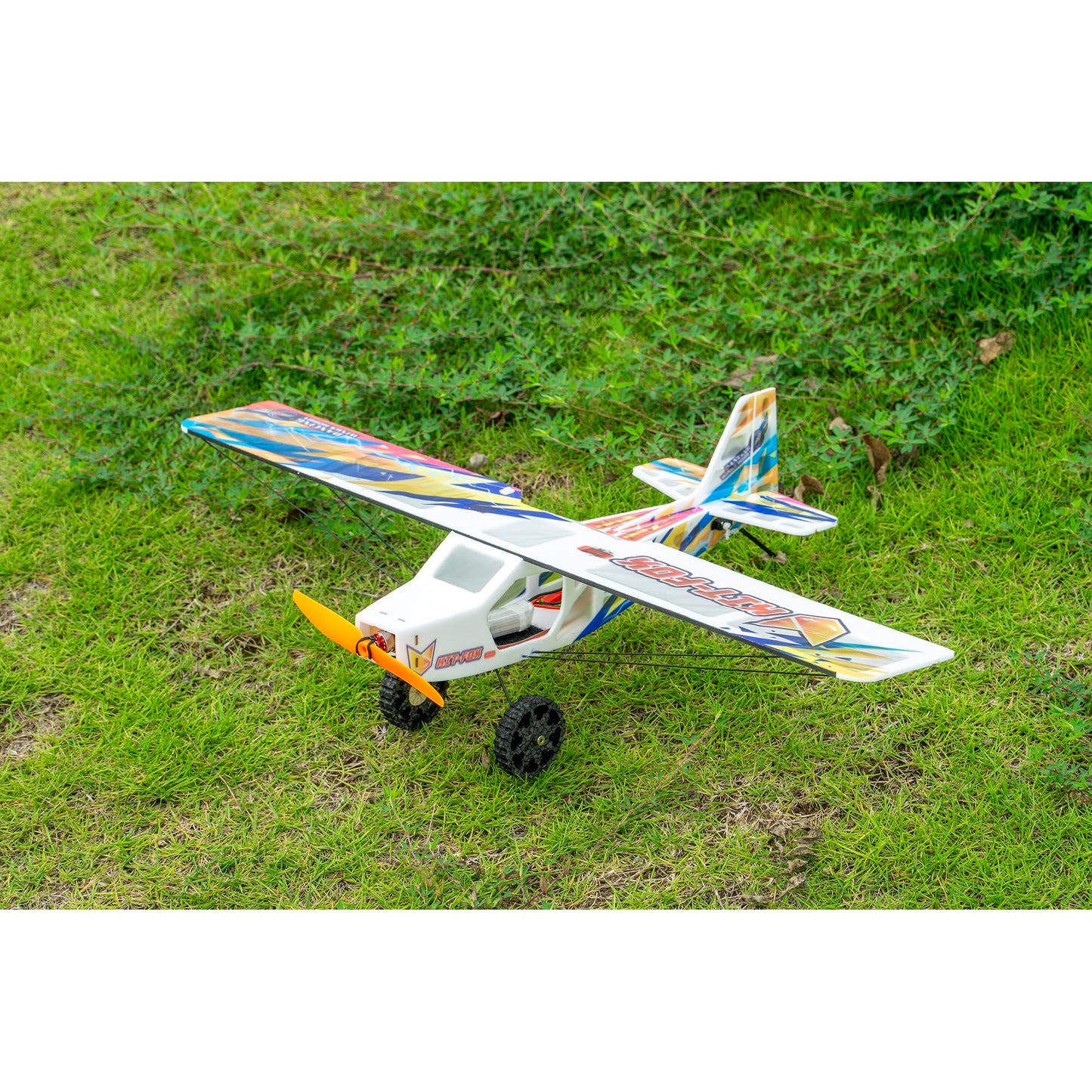 Quolefly DIY RC Model Airplane EA01 Kit-Fox, 570mm Wingspan Ultra-Light EPP Foam Plane for Adults & Hobbyists (KIT+Motor+ESC+Servos)