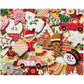 White Mountain 1000 Piece Jigsaw Puzzle Winter Christmas, Holiday Cookies