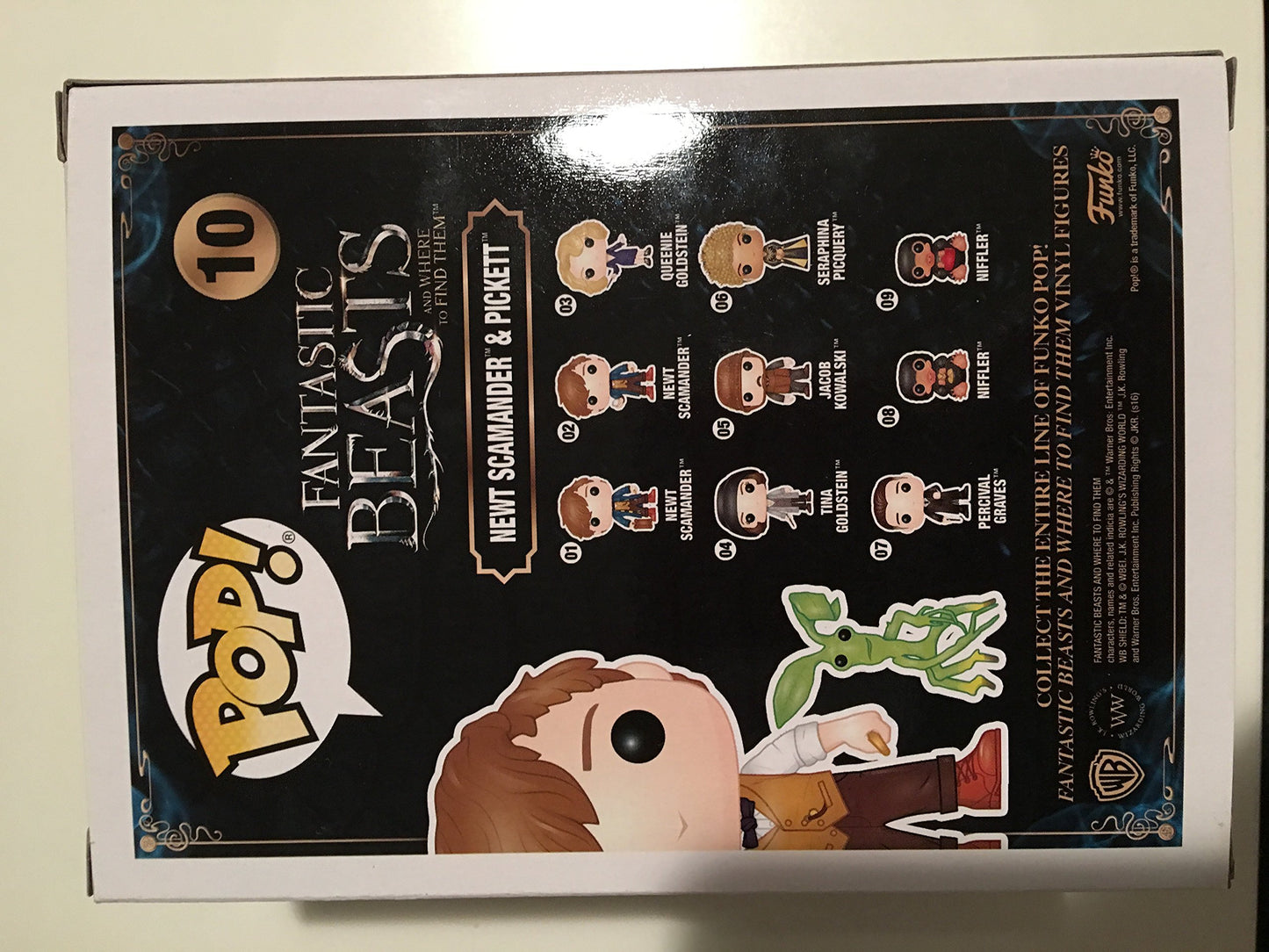 Funko Pop! 10 Newt Scamander with Picket Series Fantastic Beasts and Where to Find Them Special Edition 12149-4