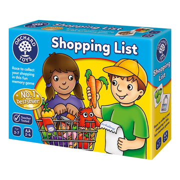 Orchard Toys Shopping List - Educational Memory Game - Age 3-7 - Perfect For Home Learning