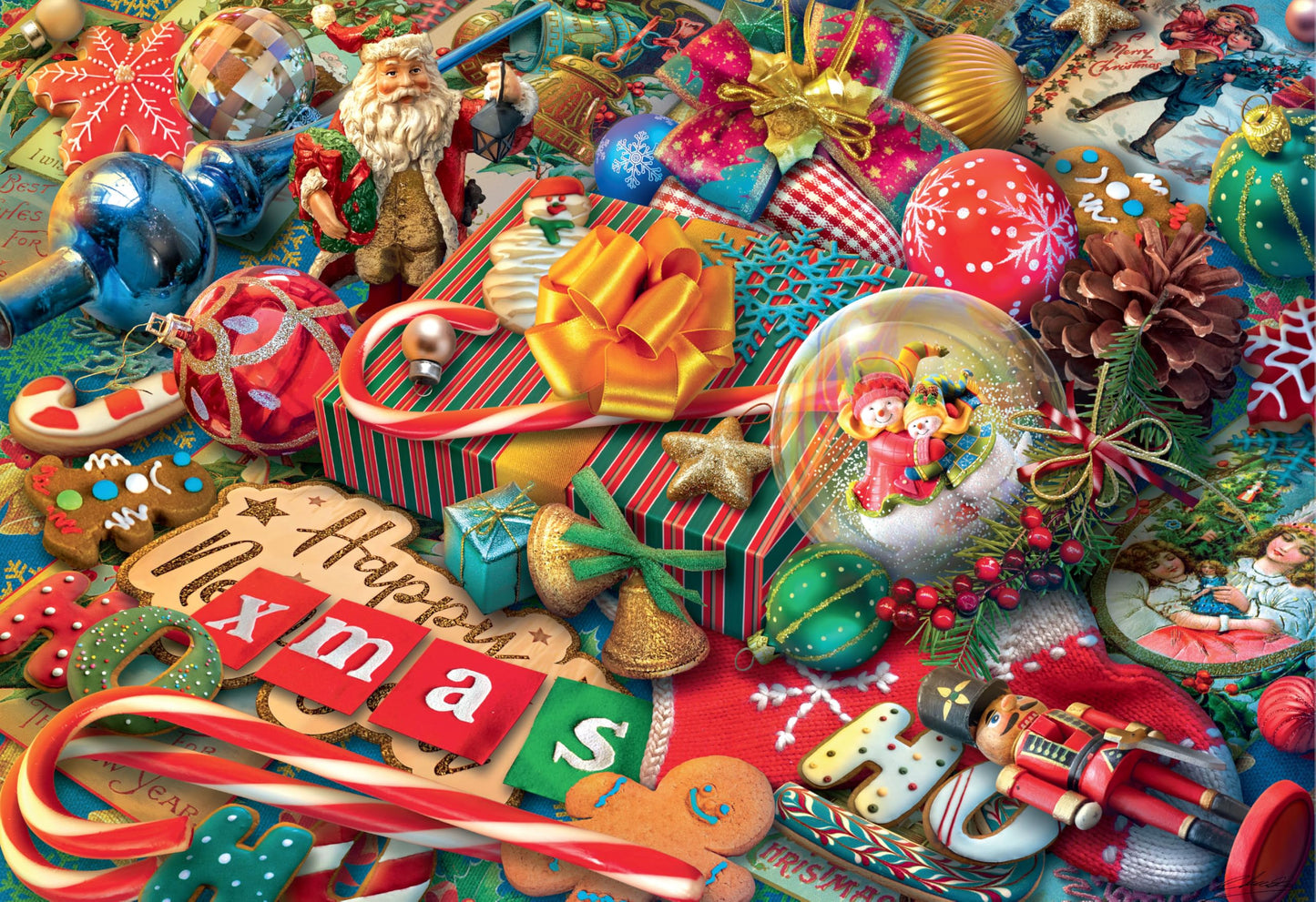 Ceaco - Christmas Chaos - 2000 Piece Jigsaw Puzzle for Adults